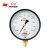 红旗（HONGQi）YB-150精密压力表 径向精度0.4级0-0.6mpa气压表水压表液压燃气表	