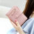 酷奇袋鼠（KUQIDAISHU）女士钱包2023新款短款质感韩版学生折叠多功能礼物手拿包小钱夹 粉色
