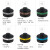 防毒面具过滤罐防过滤件粉尘 4001全面罩+8号中罐四件套 标准