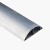 DS 铝合金线槽 5号常规款 1米/根 壁厚0.6mm 半圆驱形地面压线槽