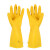 羊城加厚橡胶手套家务洗碗清洁防水耐用牛筋乳胶手套洗衣服 拍1代表10双 M