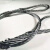 热镀锌无油插编钢丝绳索具压制钢索绳吊索101214161820mm 热镀锌12毫米~4米
