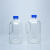 GL45瓶盖试剂瓶 大口玻璃试剂瓶 物包装瓶 GL45广口试剂瓶宽口瓶 密封泡酒瓶 装瓶 留样瓶 4000ml 定制