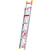 适配伸缩人字梯 单面伸缩梯 铝合金多功能升降梯升降梯 单位：个 *4m升降中厚
