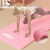 Hello Kitty 瑜伽垫女初学者加厚加宽跳绳地垫减震健身垫男瑜伽垫子家用防滑运动垫 粉色-183*61*0.8cm
