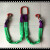国标工业行车吊装带起重吊带吊具成套组合吊索具吊钩2腿3腿4腿5吨 5吨3米2腿（默认宽嘴钩）