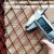 防锈菱形铁丝网围栏网格网圈玉米网养殖拦鸡家禽防护网圈山防护网 20米高10米长34孔23粗