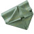  必安优品 10条防汛沙袋沙包 加厚耐磨灰绿色蛇皮编织袋 载重袋10*80cm（100条)