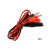 电源输出线鳄鱼夹5A10A20a表硅胶笔表线表针香蕉座接线钩 鳄鱼夹(红黑一对)