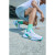 特步（XTEP）氢风科技4.0跑鞋男士春夏潮流透气网面运动鞋子青年学生减震回弹 新白色/极光绿 39