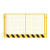 工地基坑护栏网 施工围挡警示隔离围栏 建筑工地围挡栅栏 定型化 1.2*2米/7.5kg/竖杆 黑黄