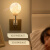 双韵唯智能语音声控制小夜灯喂奶护眼卧室睡眠USB房间网红听话月球 单智能语音月球灯