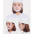 定适用餐饮透明口罩酒店厨师专用pet塑料面屏微笑防唾沫口水面罩 10只