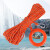 苏识 水上救援绳漂浮救生绳 12mm30米绳+1环+1钩组合装 橙色反光绳 只 1820140