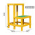 绝缘凳电工凳三层玻璃钢绝缘高低凳子耐压绝缘梯凳 双层500*600*800mm