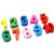 婴幼儿童早教益智玩具小男孩女孩宝宝积木拼图数字形状颜色智力3-6周岁启蒙开发3合1配对认知板儿童玩具 三合一数字对数板