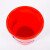 艾科堡 红色22升-无盖 塑料水桶 洗车洗衣手提强力加厚桶浇花拖把桶 宿舍洗澡储水桶 AKB-SLST-3017