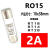 R015熔断器 RO15/16RT19陶瓷RT14保险丝管RT18 1A2A3A5A6A10A32A RO15-32A茗熔