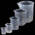 塑料烧杯50/100/250/500/1000ml PP带刻度塑料烧杯塑料量筒计量杯 1000ML 塑料烧杯
