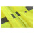 鸣固分体式反光雨衣雨裤环卫劳保防汛反光雨衣 荧光黄2XL
