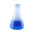 塑料三角烧瓶PP锥形瓶广口塑料摇瓶50 100 250ml带盖实验室瓶子工业品 zx直口带盖500ml