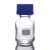 德国进口Duran杜兰schott肖特瓶螺口蓝盖瓶透明透明丝口蓝盖试剂 50ml德国肖特瓶