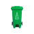 【链工】桶 一件240升垃圾箱带盖脚踩拼接分类桶物业小区户外垃圾桶（送货上门） 红色(有害垃圾) 15升拼接F桶
