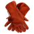 威特仕10-0392牛皮电焊手套 焊接防护劳保手套 直拇指护缝层 安全防护耐磨防烫长款焊工防护手套