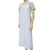 者也 PVC防水围裙加厚加长耐油耐酸碱水产食品工作服围兜罩衣PVC围裙 白色40丝
