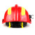 江波J339韩式头盔 抢险救援防砸头盔 眼罩抢险救援安全帽 韩式安全帽 （红色韩版头盔）