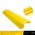 过路橡胶线槽减速带水管保护防踩槽压线板 pvc室内室外地面定制盖 PVC黄色塑料大一槽