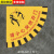 冠峰 KM-A01【PVC斜纹防滑地贴】防滑耐磨地贴请勿停留地面警示贴TZ-38-03