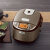象印（ZO JIRUSHI） 日本原装IH家用小型迷你电饭煲不锈钢棕色NP-GKH05C 1-2人份