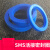sms硅橡胶活接头密封圈/不锈钢垫片/蓝色由壬垫圈/卫生级由任垫片 白硅胶 SMS 32