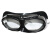 拍二发三防护眼镜护目镜打磨防尘防风沙劳保眼镜风镜玻璃镜片 白色折叠眼镜