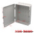 塑料箱监控工程专用箱白色防水箱电源盒抱箍壁装收纳固定 800E