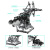 贝木惠（beimuhui）高难度积木成年玩具男孩10岁以上黑科技机械手工组装金属拼装模型 模型款-主站坦克