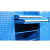 POWERKING 工具柜S3 1000×600×1800 带方孔挂板配锁 两层抽屉 两层隔板 储物柜板厚1.0mm 单位：台