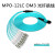 永定MPO光纤跳线mpo/MTP-LC 40G预制主干光缆室内预端接光缆多模 MPO-12LC_12芯_OM3 2m