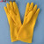 安达通 工业乳胶手套 加厚清洁手套防滑耐磨橡胶手套 均码一双 