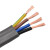 扁平电缆  电动伸缩门电缆 TVVB 4芯 0.75/1/1.5/2.5/4/6/10/16 TVVB4*15耐寒  (1米价格)