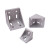 众立诚 铝角码 铝型材连接件工业铝角件铝型材配件含螺丝 2020(套装) 