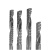 丰稚 铣刀 单刃螺旋铣刀 PVC塑料板单刃铣刀 一个价 4*22*45 