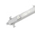 FSL佛山照明T8三防灯管防水防尘防雾LED一体化日光灯具全套1.2米双管+2根18W灯管 白光（6500K）