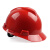 梅思安 10220044 V-Gard标准型ABS安全帽 一指键帽衬 针织吸汗带 尼龙顶带 国标Y型四点式下颌带-红色*1顶