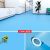 灰色PVC塑胶地板革加厚耐磨商用地胶水泥地直接铺环保地垫 1.2mm浅蓝色实心塑 环保无异味 2x0.5m