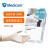 Medicom麦迪康 一次性乳胶橡胶手套 实验室隔离牙科家务卫生保洁美容美发科研  1106C 100只