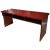 会议室双人桌油漆培训桌椅组合定制 1.8米(三人位黑胡桃色)