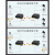 1路2路4路8路16路开关量485/232/模拟量/can光端机光纤收发器 8路双向485【SC方口 一对价】