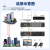 慧谷 电话光端机PCM语音光端机光纤收发器延长器 64路电话+4路千兆网络100公里 HG-8164P4GE-100 FC圆口